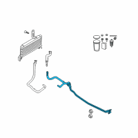 OEM 2012 Ford E-150 Tube Assembly Diagram - BC2Z-7R081-H