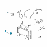 OEM Honda Pilot Clutch Set Diagram - 38900-RGM-505