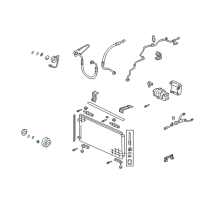 OEM Honda Pilot Ring B, Snap Diagram - 38812-PH1-003