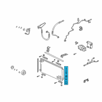 OEM 1999 Honda Odyssey Filter Sub Assembly Diagram - 80101-S7A-305