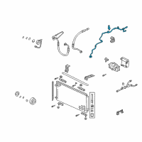 OEM 2004 Honda Pilot Pipe, Receiver Diagram - 80341-S9V-A01