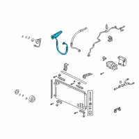 OEM Honda Pilot Hose, Discharge Diagram - 80315-S3V-A04