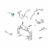 OEM 2004 Honda Pilot Stator Set Diagram - 38924-P8F-A01