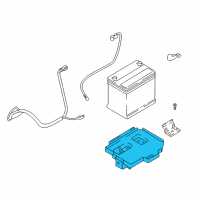 OEM 2006 Kia Spectra5 Tray Assembly-Battery Diagram - 371502D000