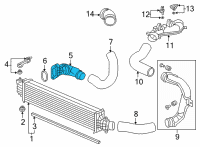 OEM Acura PIPE Diagram - 17283-6S8-A01