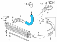 OEM 2022 Acura TLX HOSE Diagram - 17282-6S8-A01