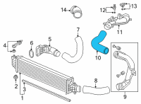 OEM 2022 Acura TLX HOSE Diagram - 17293-6S8-A01