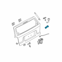 OEM Mercury Mariner Switch Diagram - 2L8Z-78432A38-AA