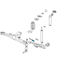 OEM 1999 BMW Z3 Set Rubber Mounting Diagram - 33-32-9-061-945