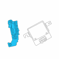 OEM Dodge Avenger Module-Electronic Stability Diagram - 5033322AC