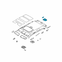 OEM 2005 Kia Sportage Lamp Assembly-Cargo Diagram - 926202E000EZ