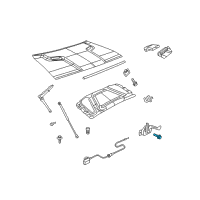 OEM 1997 Chrysler Sebring Screw-HEXAGON Head Diagram - 6506077AA