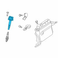 OEM Scion Ignition Coil Diagram - 90919-02258