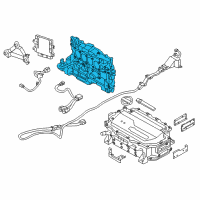 OEM Nissan Box Assembly - DC/DC Diagram - 292C0-3NA0C