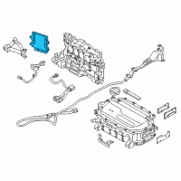 OEM Nissan Leaf MODULATOR Assembly-Ev Control Diagram - 237D0-3NA1E