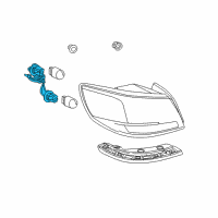 OEM Chevrolet SS Socket & Wire Diagram - 92266910