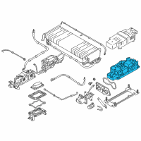 OEM Nissan Leaf Box Assy-Junction, No2 Diagram - 294A1-3NA1A