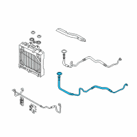 OEM 2019 BMW 650i Gran Coupe Oil Cooling Pipe Outlet Diagram - 17-22-7-590-614