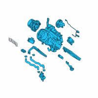 OEM 2012 Toyota Sequoia Evaporator Assembly Diagram - 87030-0C031