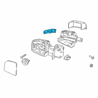 OEM 2015 Ford F-150 Signal Lamp Diagram - FL3Z-13B375-BA