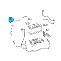 OEM 2009 Dodge Sprinter 2500 Relay Diagram - 5120361AA