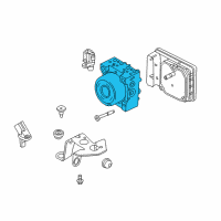 OEM Lincoln MKC ABS Control Unit Diagram - KJ7Z-2C215-B