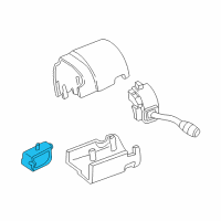 OEM Mercury Ignition Switch Diagram - DG9Z-11572-B