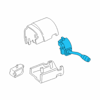 OEM 2005 Mercury Mariner Combo Switch Diagram - 5L8Z-13K359-BB