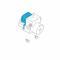 OEM 2008 Dodge Durango Anti-Lock Brake System Module Diagram - 68025874AB