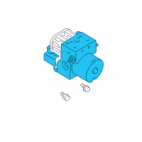 OEM 2005 Dodge Durango Anti Lock Brake Abs Pump Diagram - 5102368AA