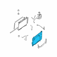 OEM 2014 Nissan Titan SHROUD-Upper Diagram - 21476-9FD0A