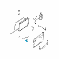 OEM Nissan Armada Hose-Radiator, Lower Diagram - 21503-7S000