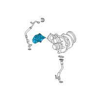 OEM 2019 BMW X5 Set Wastegate Valve Actuator Diagram - 11-65-8-680-616