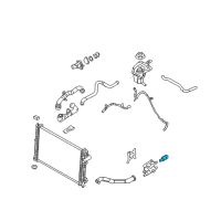 OEM 2007 Ford Fusion Temperature Sensor Diagram - F8CZ-12A648-B