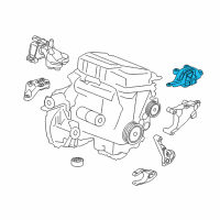 OEM Chevrolet Cruze Mount Diagram - 39096915