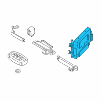 OEM 2019 Hyundai Santa Fe Unit Assembly-IBU Diagram - 95400-S2710