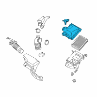 OEM 2014 Lexus CT200h Cap Sub-Assy, Air Cleaner Diagram - 17705-37171