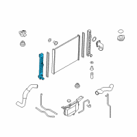 OEM 2017 Infiniti QX70 Tank-Rad LH, W/ Oil Cooler Diagram - 21463-1BA0A
