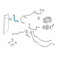 OEM Chrysler Town & Country Line-A/C Discharge Diagram - 4677577AC