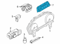 OEM Ford Bronco Sport CONTROL Diagram - M1PZ-19980-A