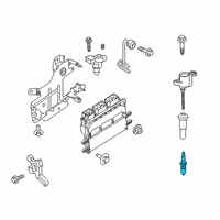 OEM 2019 Ford Fusion Spark Plug Diagram - CYFS-12Y-R