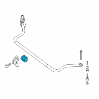 OEM 2016 Nissan NV3500 Bush-Stabilizer Diagram - 54613-1PA0A