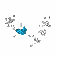 OEM 2017 Ford Fiesta Side Mount Diagram - 8A6Z-6038-A