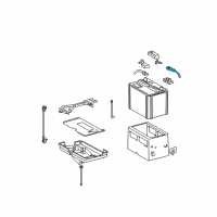 OEM 2009 Lexus GS350 Wire, Engine, NO.2 Diagram - 82122-30870