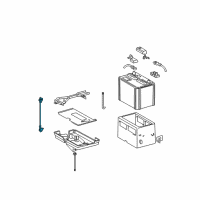 OEM Lexus GS300 Bolt Sub-Assembly, BATTE Diagram - 74408-22021