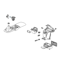 OEM 2003 Honda S2000 Bulb (Cap:Red) Diagram - 35511-S2A-003