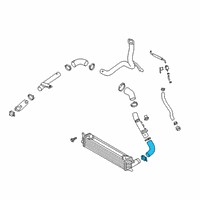 OEM 2020 Hyundai Veloster N Hose-INTERCOOLER Outlet (A) Diagram - 28286-2GTB1