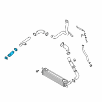 OEM 2021 Hyundai Veloster N Hose-INTERCOOLER Inlet A Diagram - 28281-2GTC0