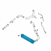 OEM 2022 Hyundai Veloster N Cooler Assembly-Inter Diagram - 28270-2GTB1