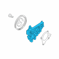 OEM Kia Rio Pump Assembly-Water Diagram - 251002X401